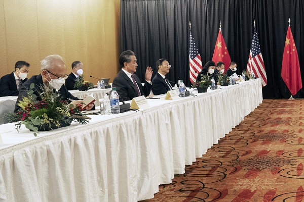 王毅在中美高层战略对话开场白中阐明中方有关立场