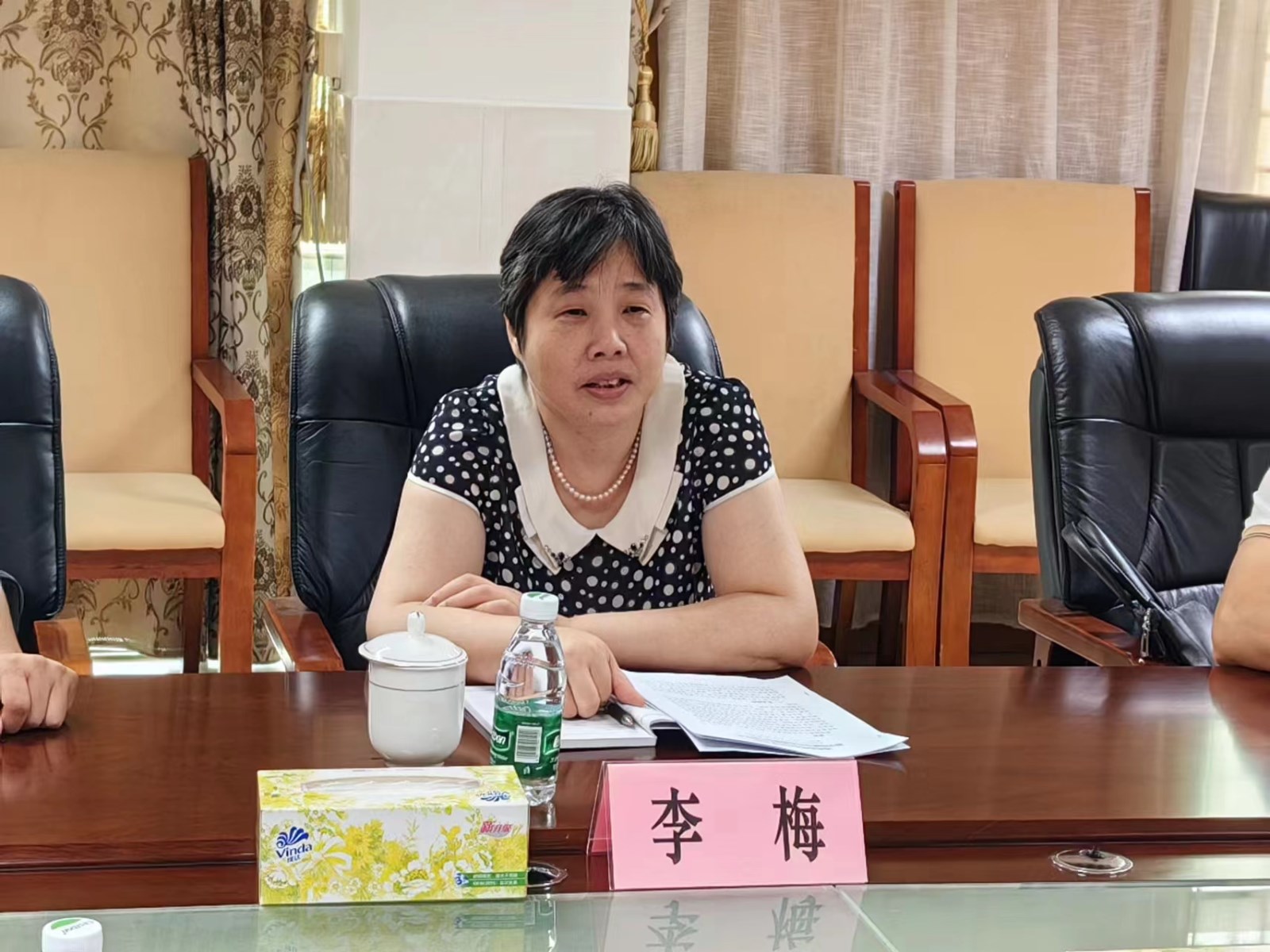 首页>变化图>2023年8月31日,洋浦检察院党组书记,检察长李梅,检委会