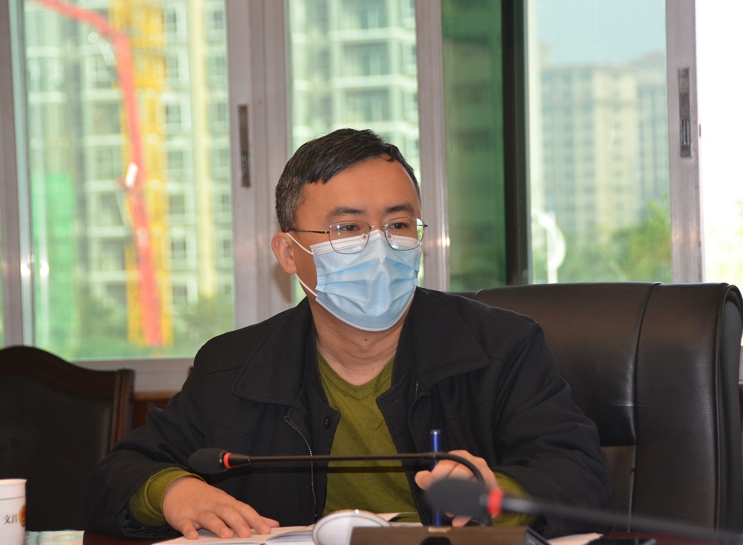 该院党组成员,副检察长邓瑞文对疫情防控工作作具体安排