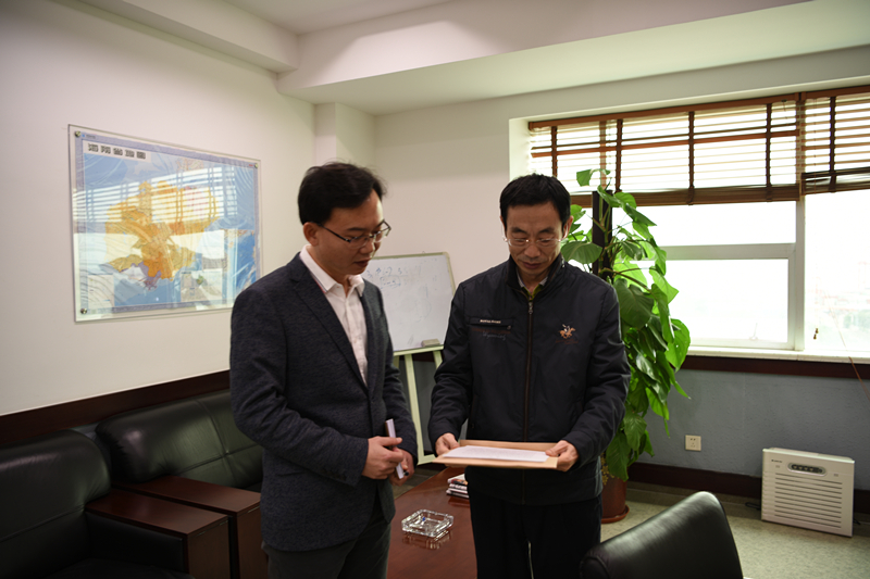 洋浦检察院张晖检察长走访人大代表